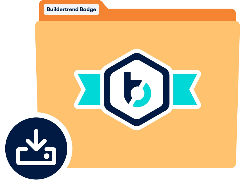 Buildertrend Badge Promotional Kit graphic